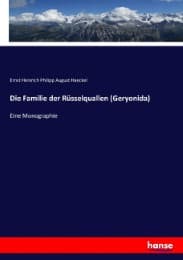 Cover von Die Familie der Rüsselquallen (Geryonida)