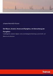 Cover von Die Musen, Grazien, Horen und Nymphen, mit Betrachtung der Flussgötter