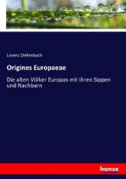 Cover von Origines Europaeae