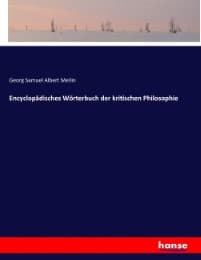 Cover von Encyclopädisches Wörterbuch der kritischen Philosophie