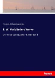 Cover von F. W. Hackländers Werke