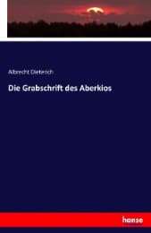 Cover von Die Grabschrift des Aberkios