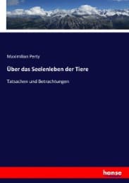 Cover von Über das Seelenleben der Tiere