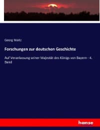 Cover von Forschungen zur deutschen Geschichte