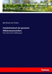Cover von Handwörterbuch der gesamten Militärwissenschaften