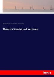 Cover von Chaucers Sprache und Verskunst