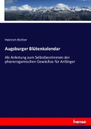 Cover von Augsburger Blütenkalendar