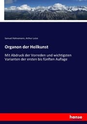 Cover von Organon der Heilkunst