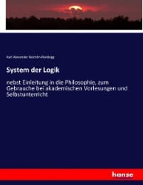 Cover von System der Logik