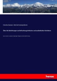 Cover von Über die Einrichtungen zur Befruchtung britischer und ausländischer Orchideen