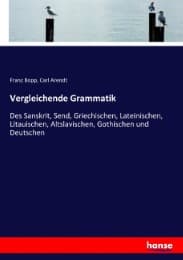Cover von Vergleichende Grammatik