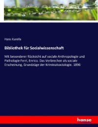 Cover von Bibliothek für Socialwissenschaft