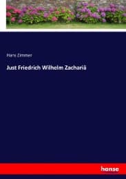Cover von Just Friedrich Wilhelm Zachariä