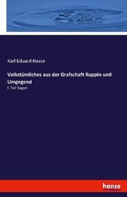 Cover von Volkstümliches aus der Grafschaft Ruppin und Umgegend