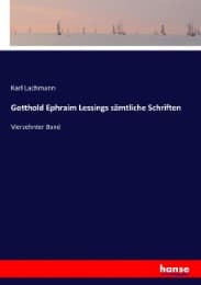 Cover von Gotthold Ephraim Lessings sämtliche Schriften