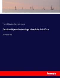 Cover von Gotthold Ephraim Lessings sämtliche Schriften