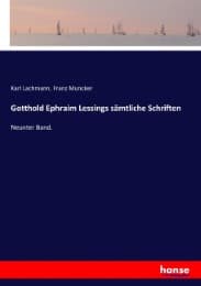 Cover von Gotthold Ephraim Lessings sämtliche Schriften