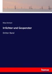 Cover von Irrlichter und Gespenster