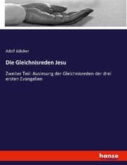 Cover von Die Gleichnisreden Jesu
