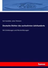 Cover von Deutsche Dichter des sechzehnten Jahrhunderts