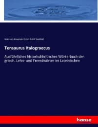Cover von Tensaurus Italograecus