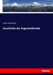 Cover von Geschichte der Augenheilkunde