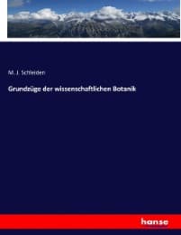 Cover von Grundzüge der wissenschaftlichen Botanik