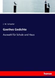 Cover von Goethes Gedichte