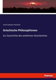 Cover von Griechische Philosophinnen