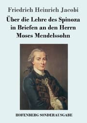 Cover von Über die Lehre des Spinoza in Briefen an den Herrn Moses Mendelssohn