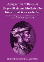 Cover von Ungewißheit und Eitelkeit aller Künste und Wissenschaften
