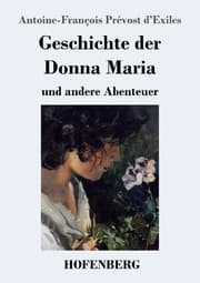 Cover von Geschichte der Donna Maria und andere Abenteuer