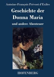Cover von Geschichte der Donna Maria und andere Abenteuer