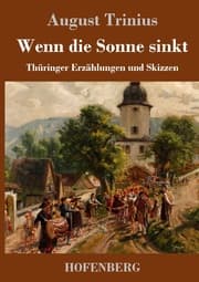 Cover von Wenn die Sonne sinkt