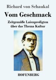 Cover von Vom Geschmack