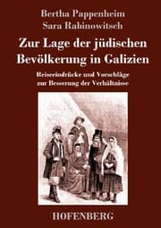 Cover von Zur Lage der jüdischen Bevölkerung in Galizien