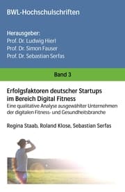 Cover von Erfolgsfaktoren deutscher Startups im Bereich Digital Fitness