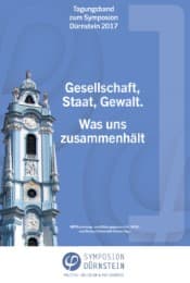 Cover von Tagungsband zum Symposion Dürnstein 2017