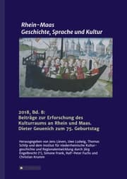 Cover von Rhein-Maas. Geschichte, Sprache und Kultur