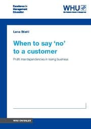 Cover von When to say 'no' to a customer
