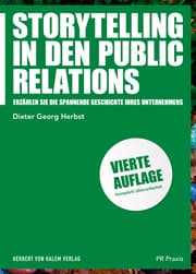 Cover von Storytelling in den Public Relations