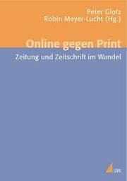 Cover von Online gegen Print