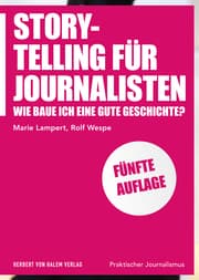 Cover von Storytelling für Journalisten