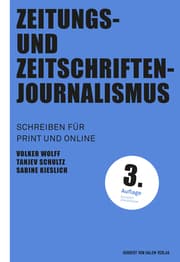Cover von Zeitungs- und Zeitschriftenjournalismus