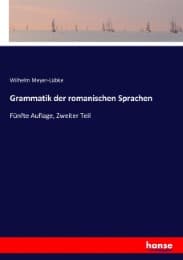 Cover von Grammatik der romanischen Sprachen