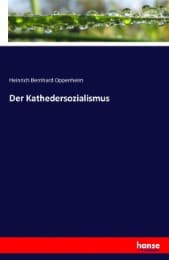 Cover von Der Kathedersozialismus