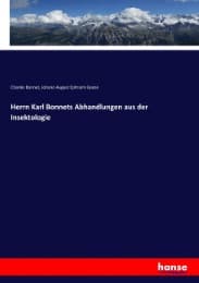 Cover von Herrn Karl Bonnets Abhandlungen aus der Insektologie