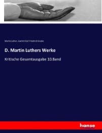 Cover von D. Martin Luthers Werke