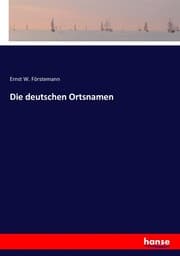Cover von Die deutschen Ortsnamen
