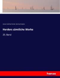 Cover von Herders sämtliche Werke